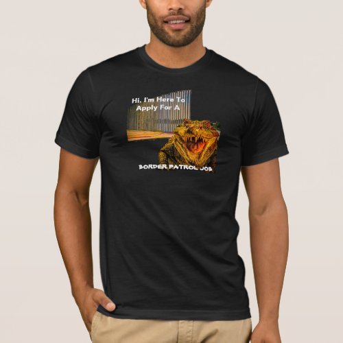 Border Patrol Alligator T_Shirt
