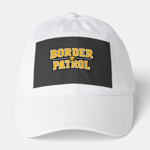 Border Patrol Bold Text Badge Hat