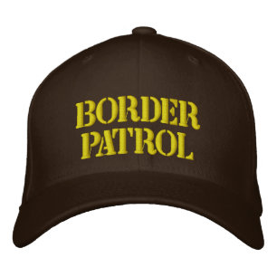 BORDER PATROL MAKING AMERICA GREAT AGAIN EMBROIDERED BASEBALL HAT