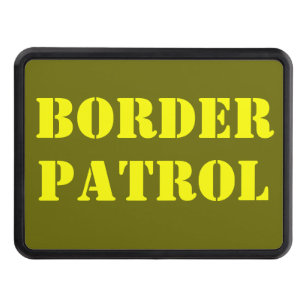 BORDER PATROL TRAILER HITCH COVER