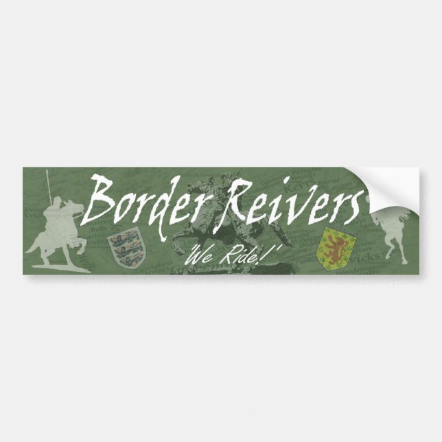 Border Reivers Bumper Sticker (Front)