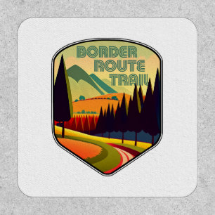 Border Route Trail Minnesota Colors Patch