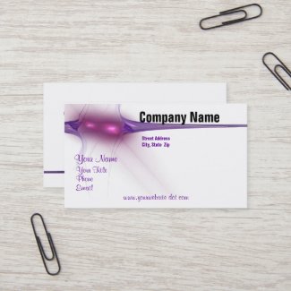 Border Streaks Business Card