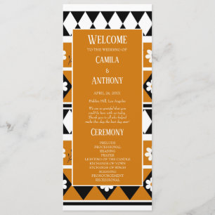 Border Stripe Flower Diamond Boho Floral Pattern Program