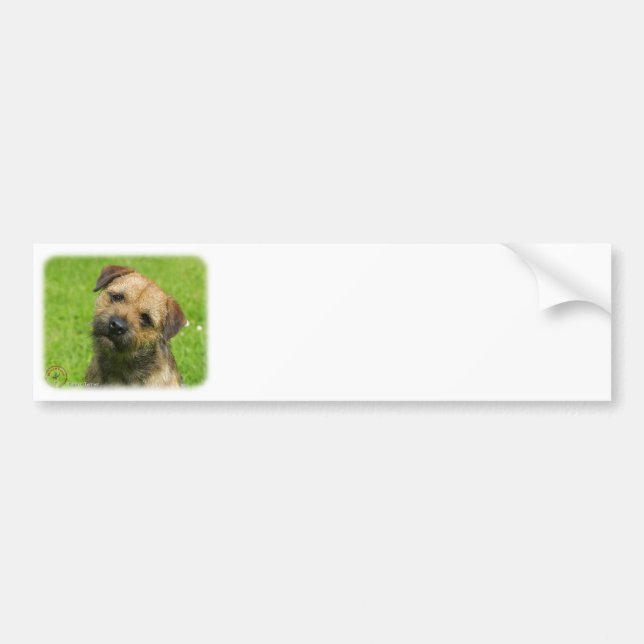 Border Terrier 9W009D-127 Bumper Sticker (Front)