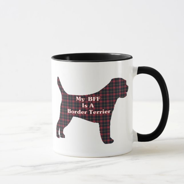Border Terrier BFF Mug (Right)