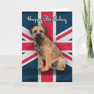 Border Terrier Birthday Greeting Card