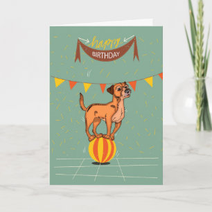 Border Terrier Birthday Greeting Card