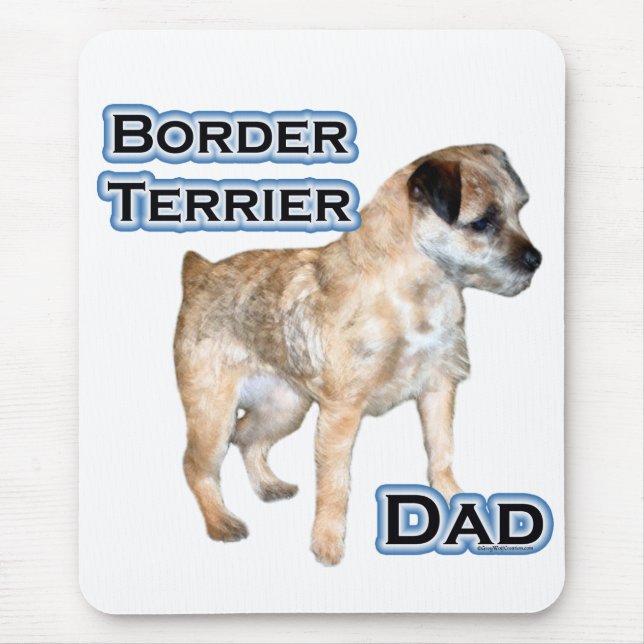 Border Terrier Dad 4 Mouse Pad (Front)