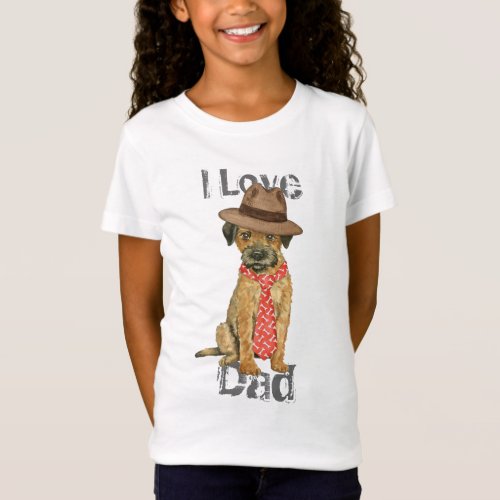 Border Terrier Dad T_Shirt