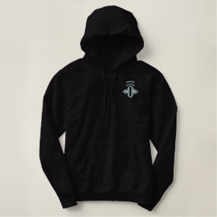 Border Terrier Dog MOM Embroidered Hoodie