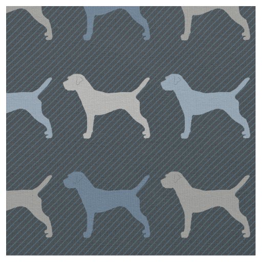 Border Terrier Fabric