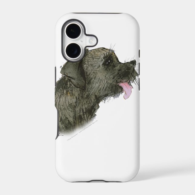 Border Terrier, tony fernandes Iphone Case (Back)