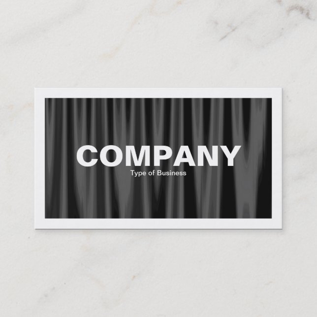 Bordered - Drapery 07 Business Card (Front)