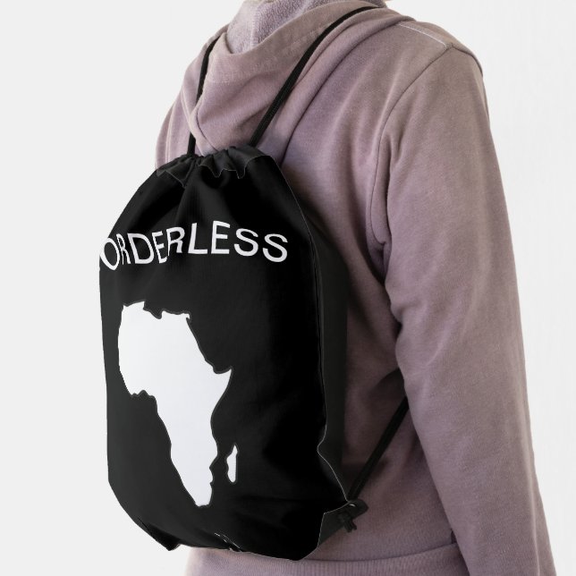 Borderless Africa Drawstring Bag (Insitu)