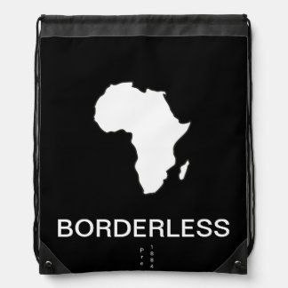 Borderless Africa Drawstring Bag