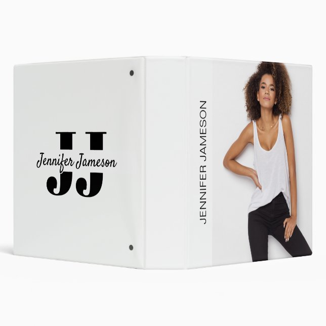 Borderless Custom Photo Modeling Portfolio Binder (Background)
