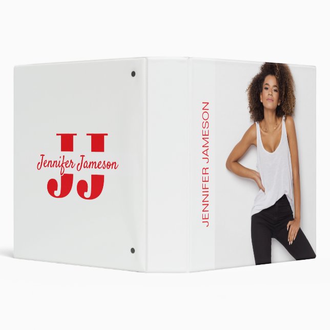 Borderless Custom Photo Modeling Portfolio Binder (Background)