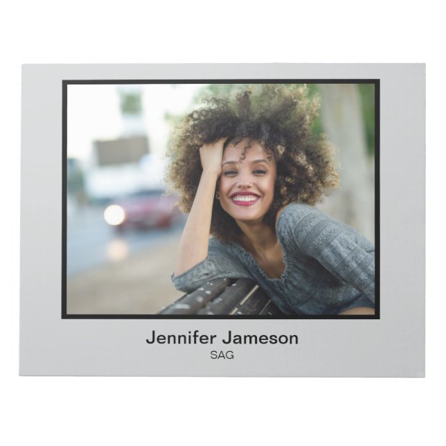 Borderline Actor Notepad Framed Landscape Headshot (Front)