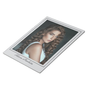 Borderline Actor Talent Photo Notepad