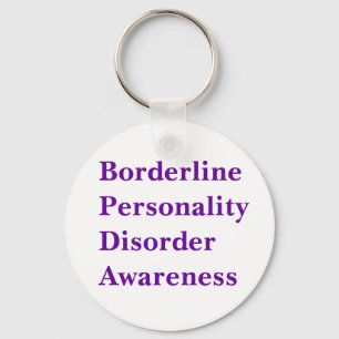 Borderline Personality Disorder Aw... - Customized Keychain
