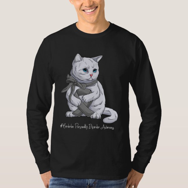 Borderline Personality Disorder Awareness Month Gr T-Shirt (Front)