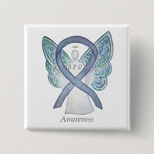 Borderline Personality Disorder (BPD) Ribbon Pins