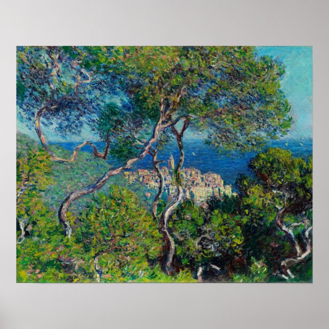 Bordighera (1884) by Claude Monet Poster (Front)