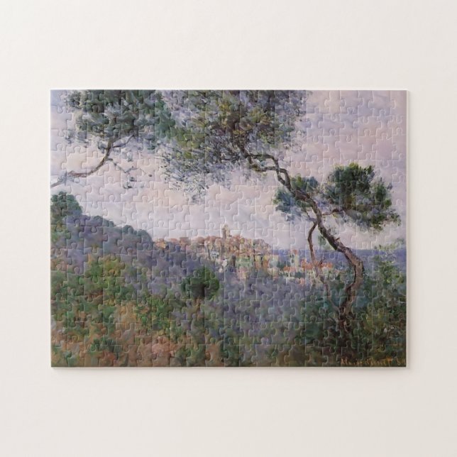 Bordighera Monet Fine Art Jigsaw Puzzle (Horizontal)