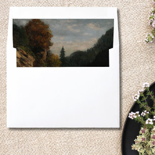 Bords du lac Léman – Gustave Courbet Envelope Liner