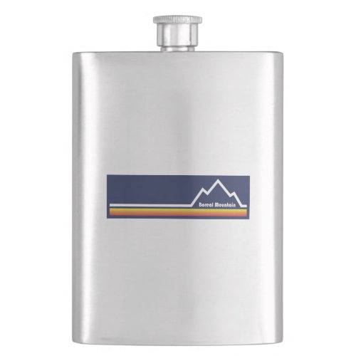 Boreal Mountain California Flask