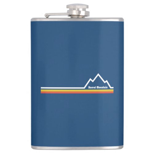 Boreal Mountain California Flask