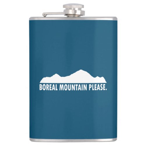 Boreal Mountain California Please Flask