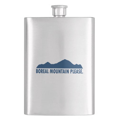 Boreal Mountain California Please Flask