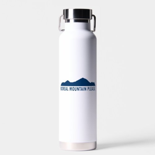 Boreal Mountain California Please Water Bottle