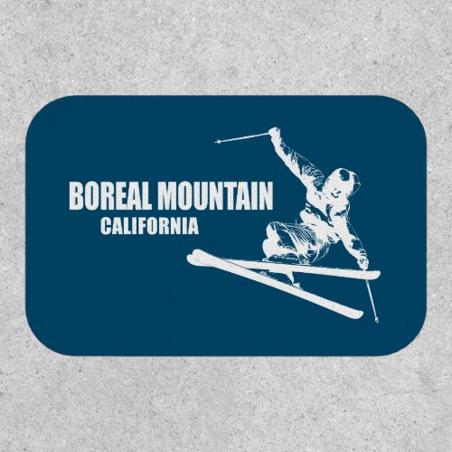 Boreal Mountain California Skier Patch