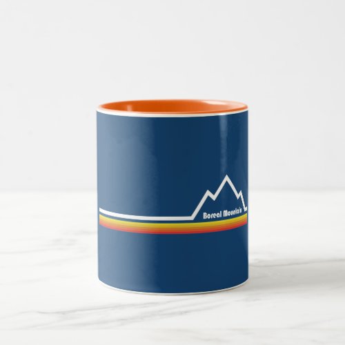 Boreal Mountain California Two_Tone Coffee Mug