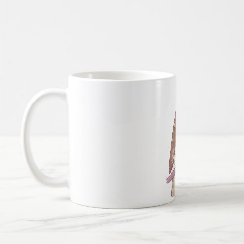 Boreal Owl bird species watercolor art Coffee Mug