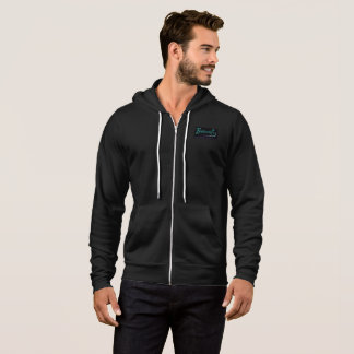 Borealis Black Shirt- Male Fit Hoodie