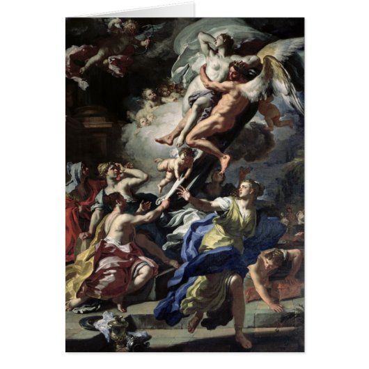 Boreas abducting Oreithyia Cards (Front)