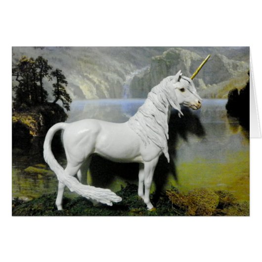 "Boreas"Custom Unicorn Cards (Front Horizontal)