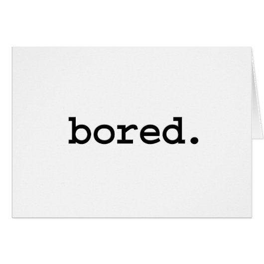 bored. cards (Front Horizontal)