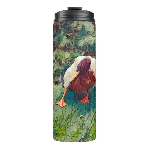 Bored Duck Photo Collage Thermal Tumbler