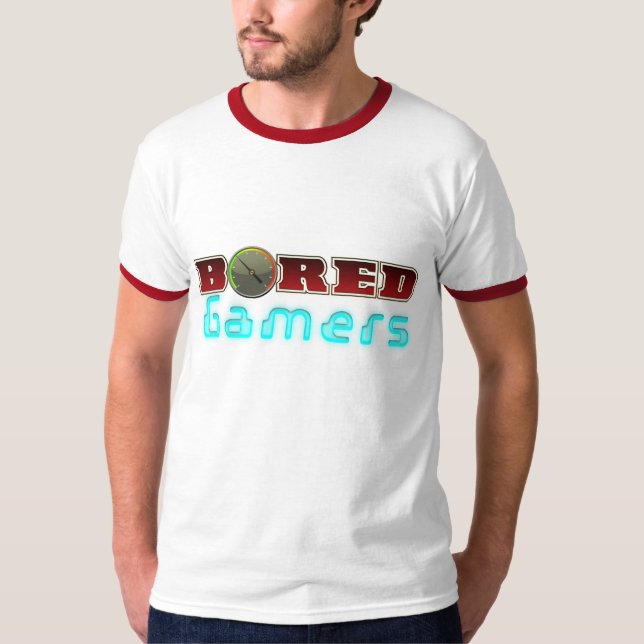 Bored Gamers - Ringed T-Shirt (Front)