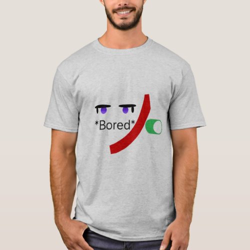 bored new trend style clothes T_Shirt