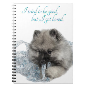 Bored Puppy Notebook