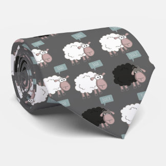 Bored Sheep Tie