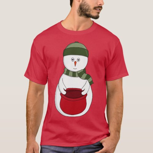 Bored Snowman T_Shirt