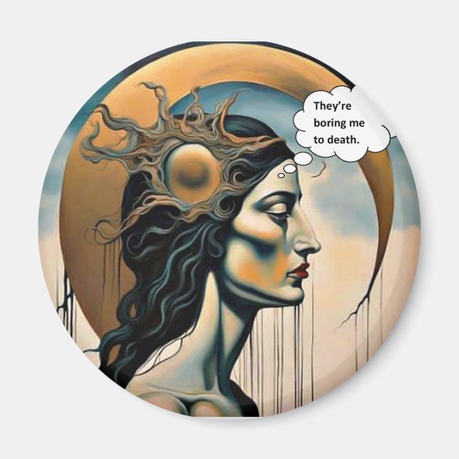 Bored to death magnet (Front)