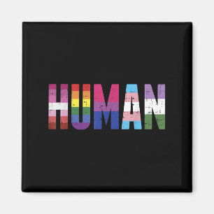 Boredkoalas Human Lgbtq Gay Pride Ally Equality Bi Magnet